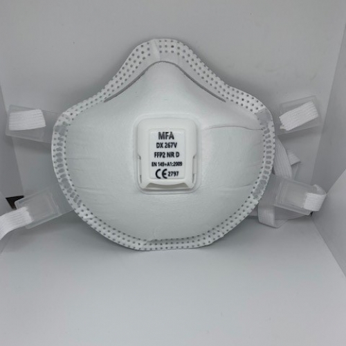 MFA DX 267V FFP2 NR D TOZ MASKESİ